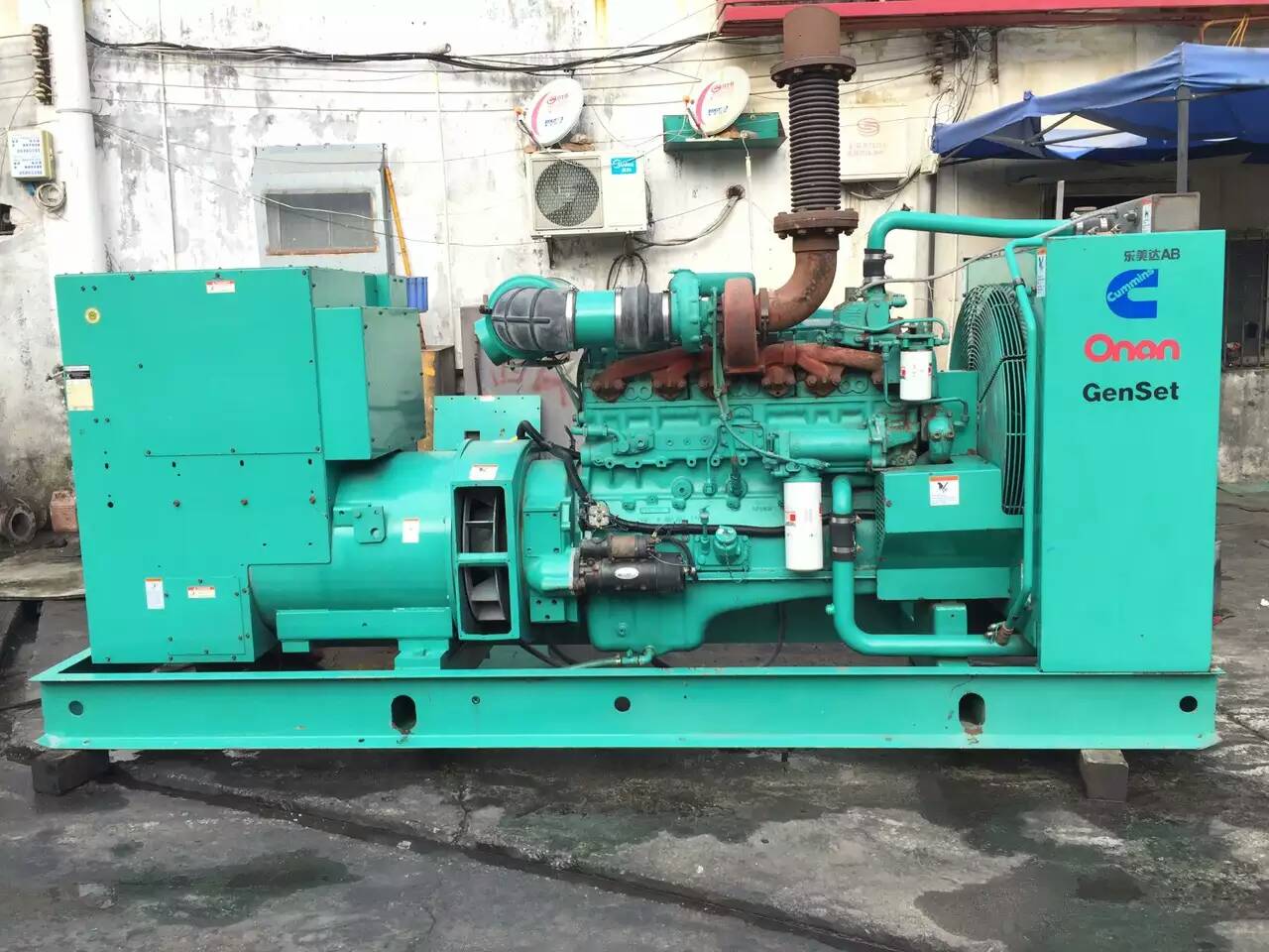 滦平租赁发电机-柴油发电机不正常冒烟的原因